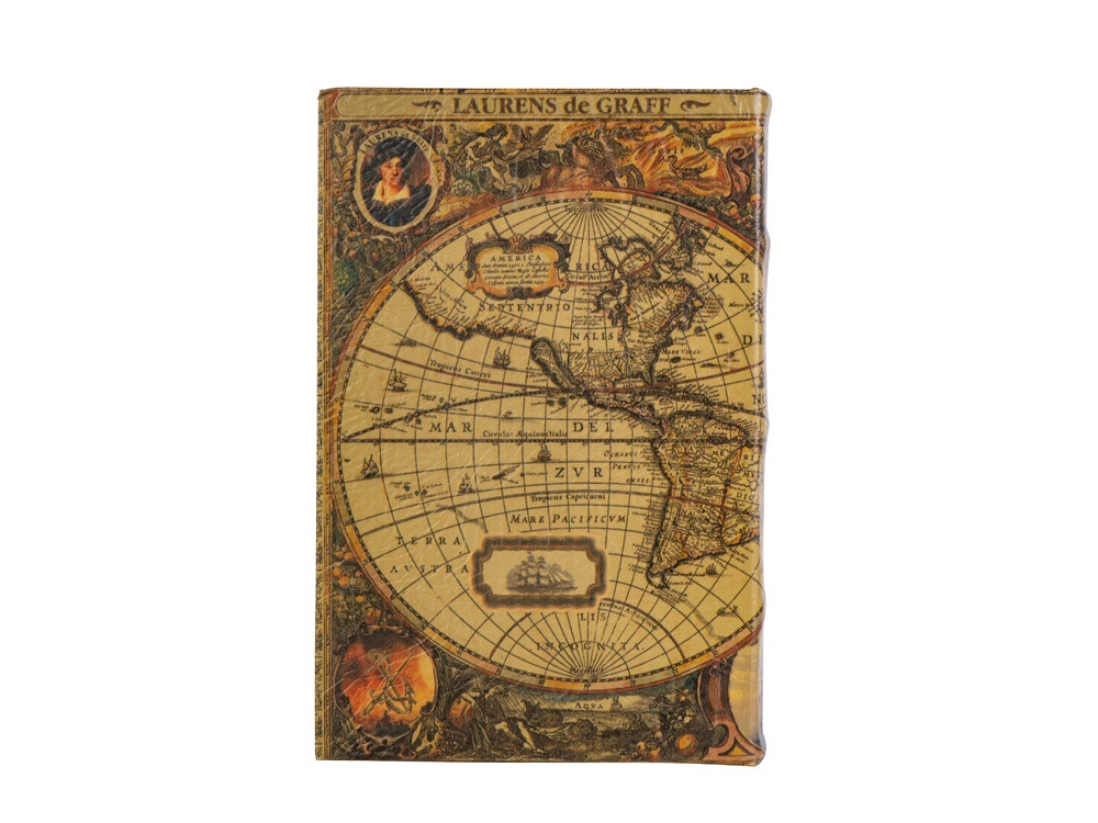 Подарочная коробка Карта мира, big size - фото 4 - id-p215145699