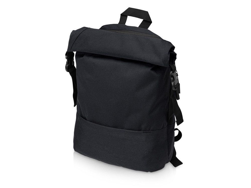 Рюкзак Shed водостойкий с двумя отделениями для ноутбука 15'', черный - фото 1 - id-p215148593