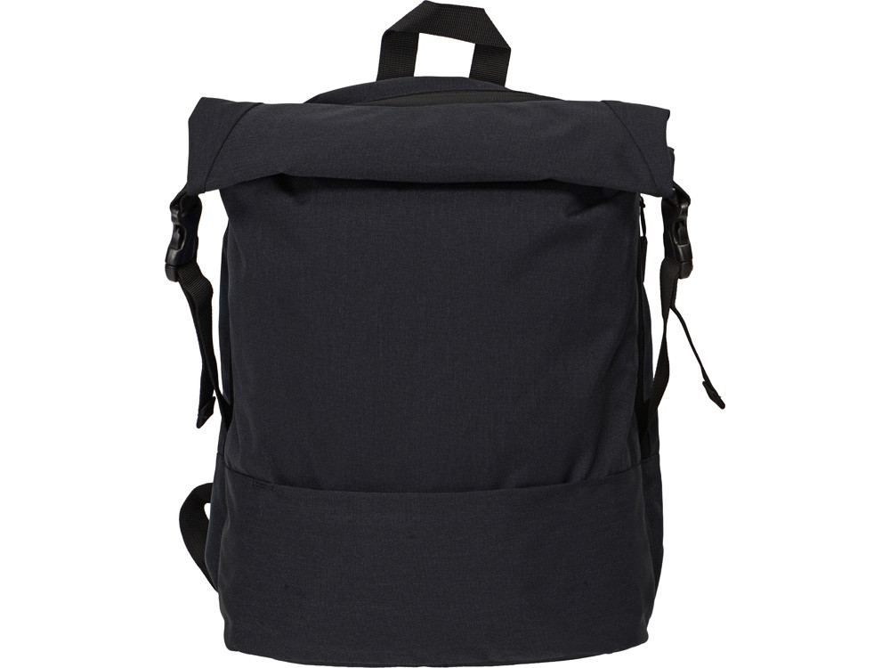 Рюкзак Shed водостойкий с двумя отделениями для ноутбука 15'', черный - фото 3 - id-p215148593