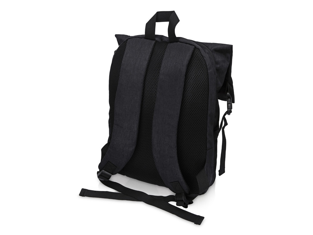 Рюкзак Shed водостойкий с двумя отделениями для ноутбука 15'', черный - фото 6 - id-p215148593