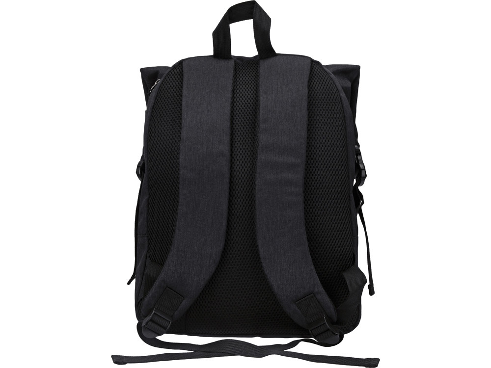 Рюкзак Shed водостойкий с двумя отделениями для ноутбука 15'', черный - фото 10 - id-p215148593