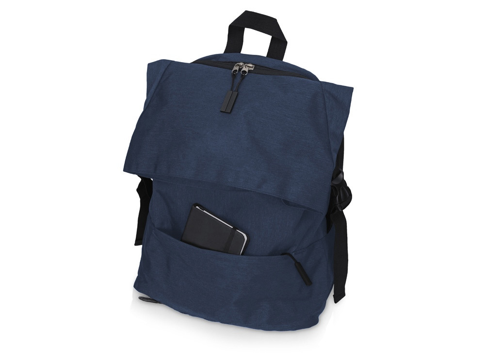 Рюкзак Shed водостойкий с двумя отделениями для ноутбука 15'', синий - фото 7 - id-p215148594