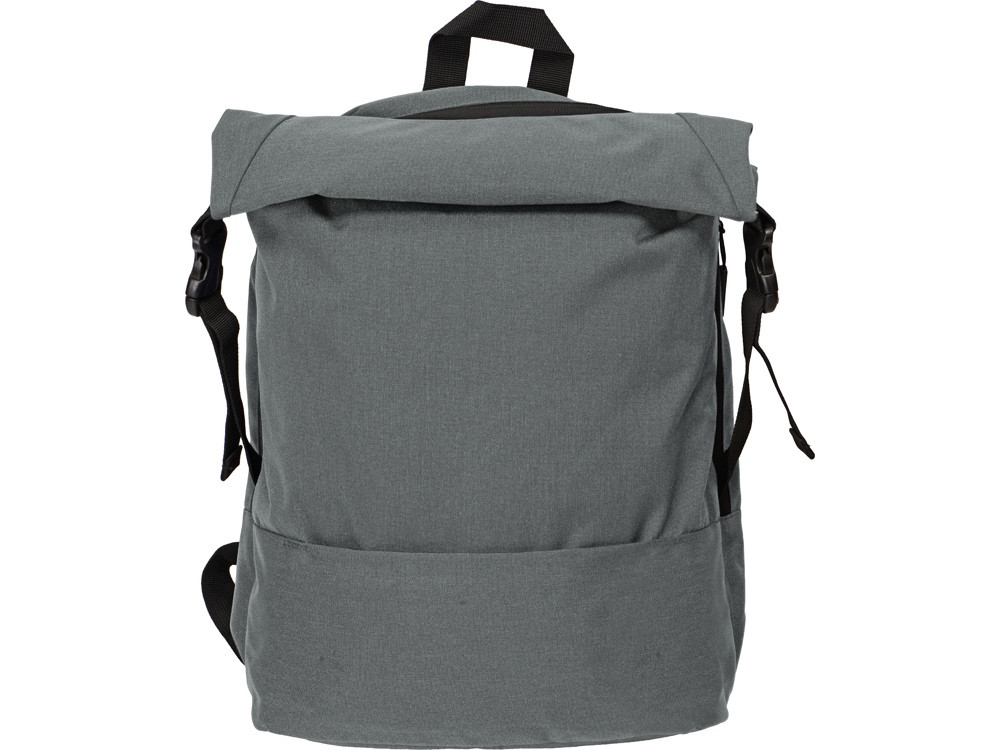 Рюкзак Shed водостойкий с двумя отделениями для ноутбука 15'', серый - фото 3 - id-p215148595