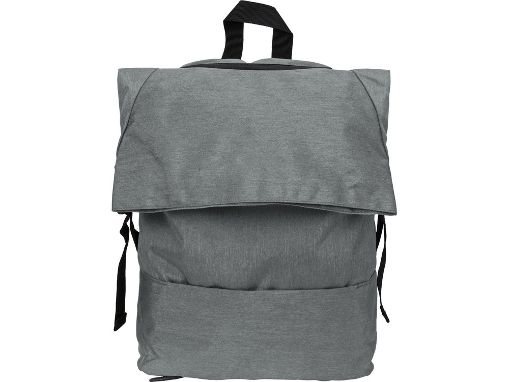 Рюкзак Shed водостойкий с двумя отделениями для ноутбука 15'', серый - фото 9 - id-p215148595