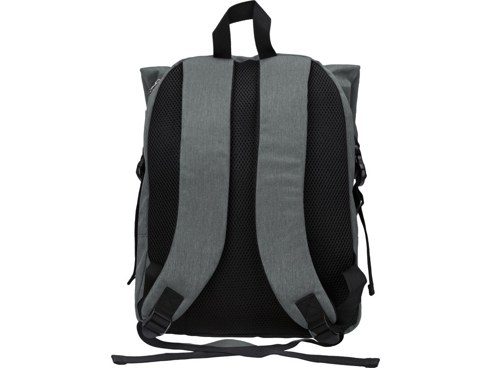 Рюкзак Shed водостойкий с двумя отделениями для ноутбука 15'', серый - фото 10 - id-p215148595