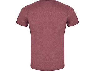 Футболка Fox мужская, гранатовый меланж, фото 2