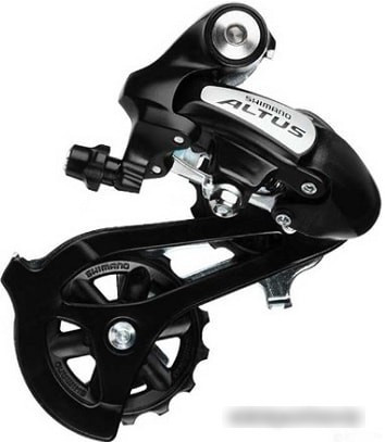 Переключатель скоростей задний Shimano Altus RD-M310 (черный) - фото 1 - id-p210500229