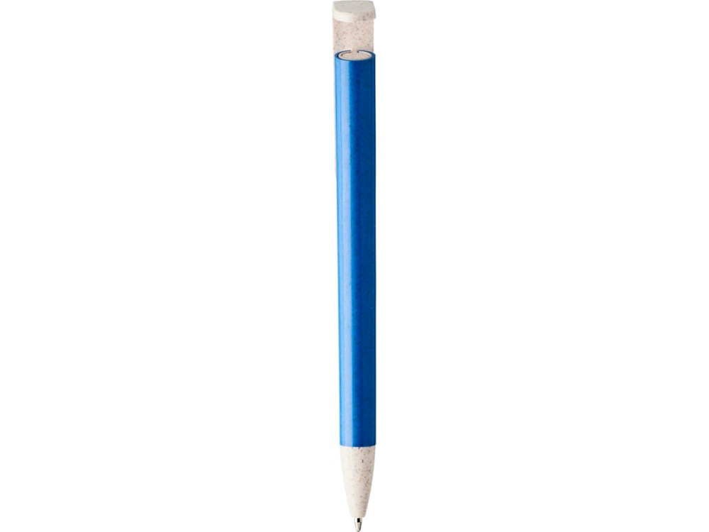 Шариковая ручка и держатель для телефона Medan из пшеничной соломы, cиний - фото 3 - id-p215148622