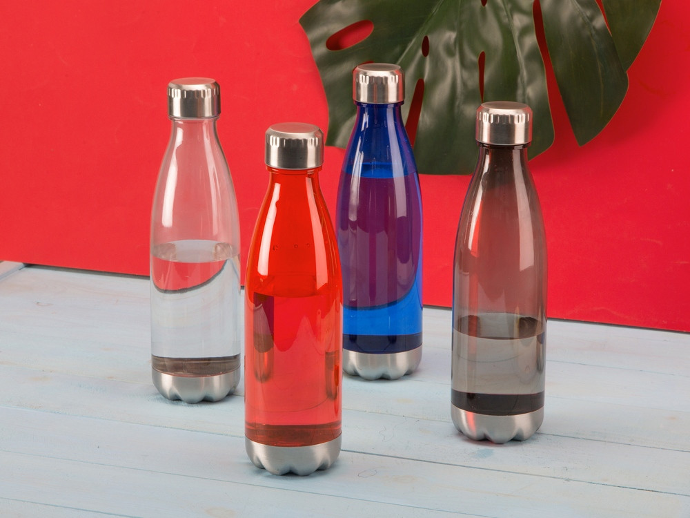 Бутылка для воды Cogy, 700мл, тритан, сталь, красный - фото 5 - id-p215149620