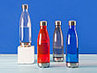 Бутылка для воды Cogy, 700мл, тритан, сталь, красный, фото 2