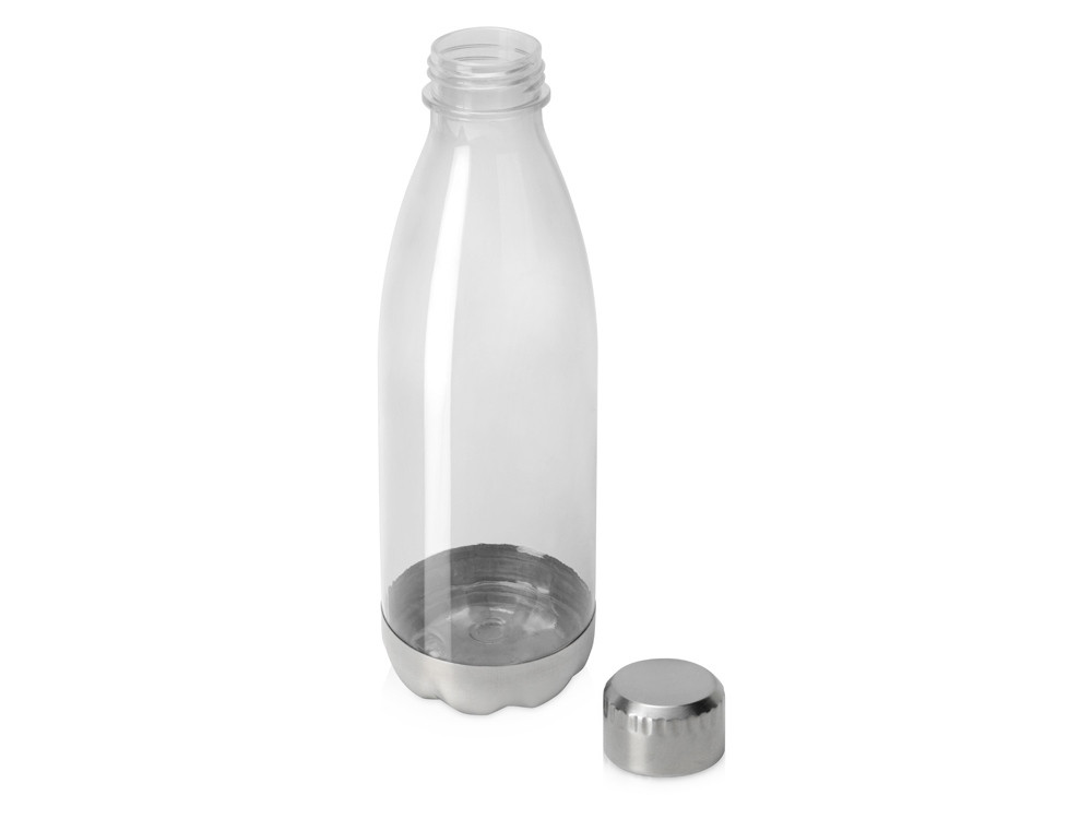 Бутылка для воды Cogy, 700мл, тритан, сталь, серебристый - фото 2 - id-p215149621