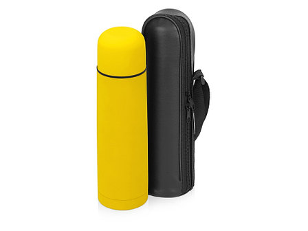 Термос Ямал Soft Touch 500мл, желтый, фото 2