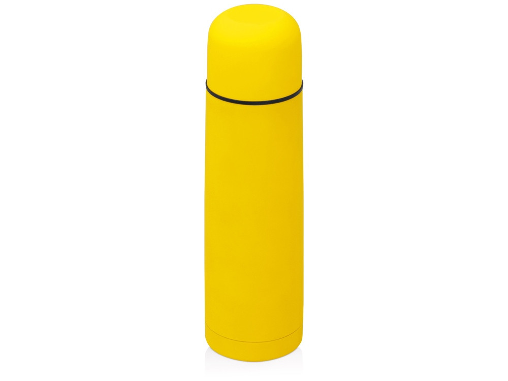 Термос Ямал Soft Touch 500мл, желтый - фото 2 - id-p215146714