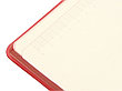 Блокнот Notepeno 130x205 мм с тонированными линованными страницами, красный, фото 3