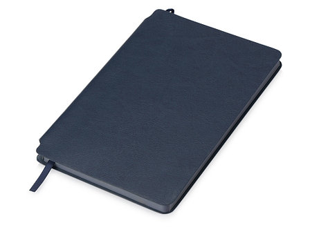 Блокнот Notepeno 130x205 мм с тонированными линованными страницами, темно-синий, фото 2