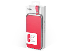 Внешний аккумулятор Rombica NEO Electron Red, 10000 мАч, красный, фото 3