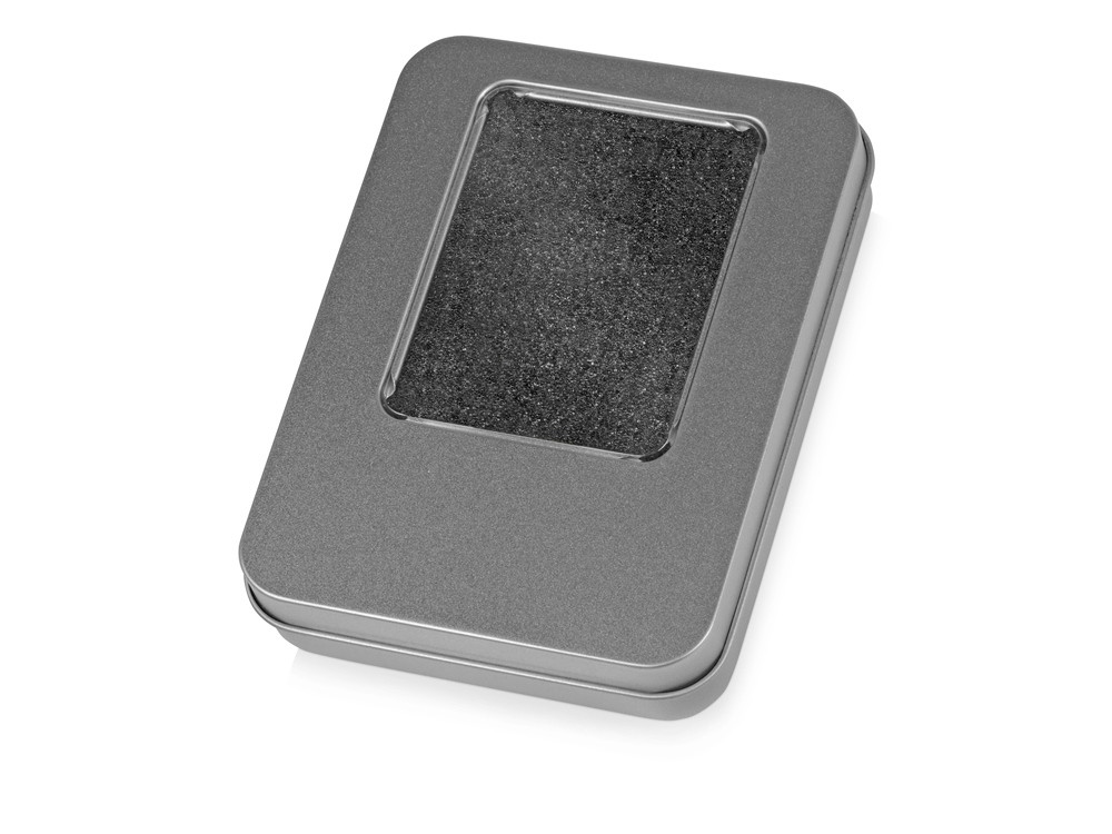 Подарочная коробка для флеш-карт Сиам, серебристый - фото 1 - id-p215145795