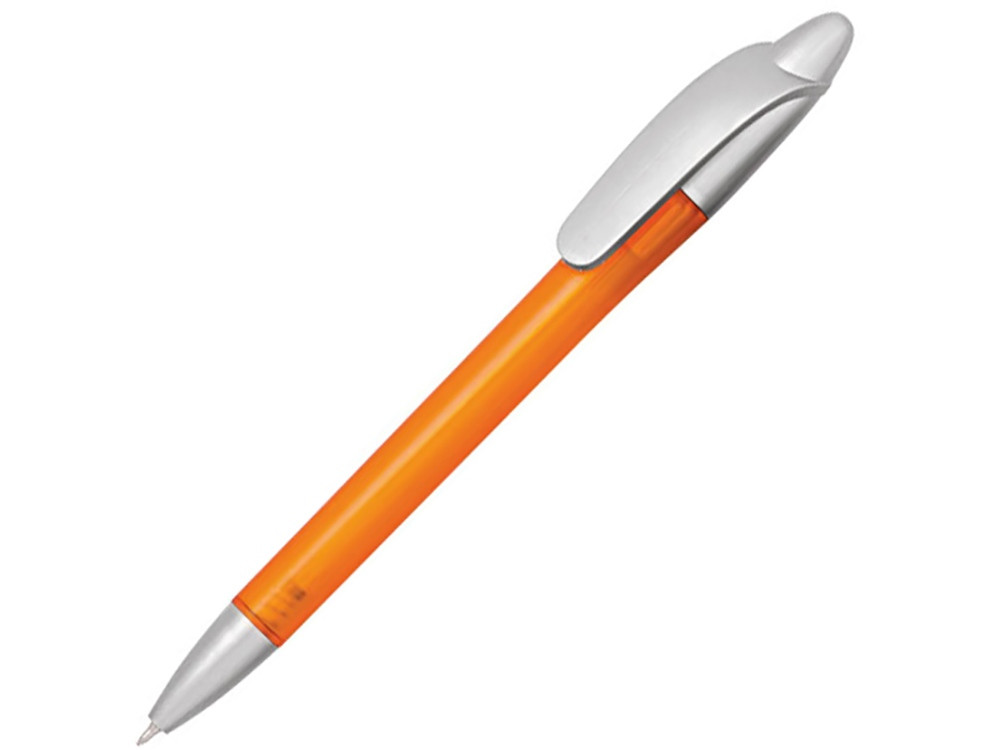 Ручка шариковая Celebrity Кейдж, оранжевый/серебристый - фото 1 - id-p215145803