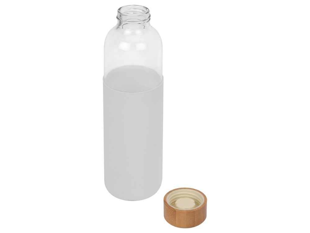 Бутылка для воды стеклянная Refine, в чехле, 550 мл, белый - фото 2 - id-p215148703