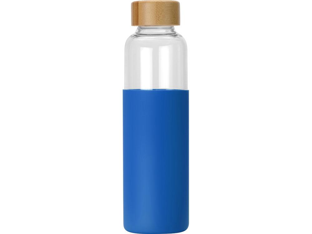 Бутылка для воды стеклянная Refine, в чехле, 550 мл, темно-синий - фото 2 - id-p215148704