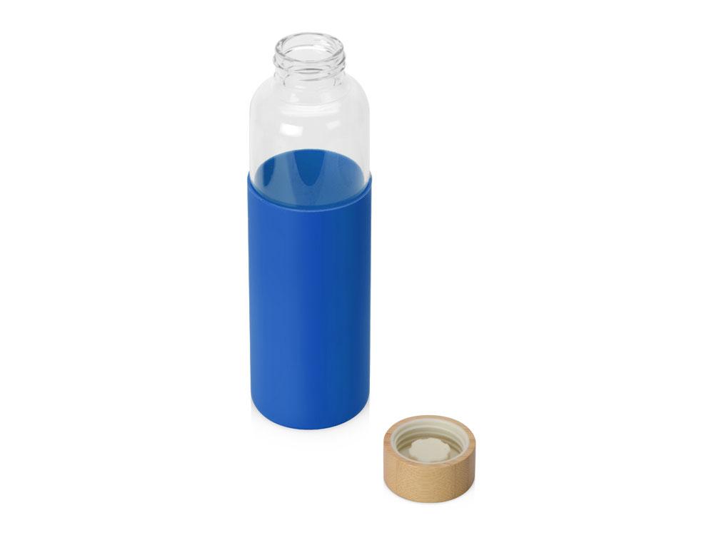 Бутылка для воды стеклянная Refine, в чехле, 550 мл, темно-синий - фото 3 - id-p215148704