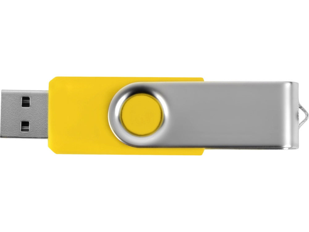 Флеш-карта USB 2.0 16 Gb Квебек, желтый - фото 4 - id-p215145810