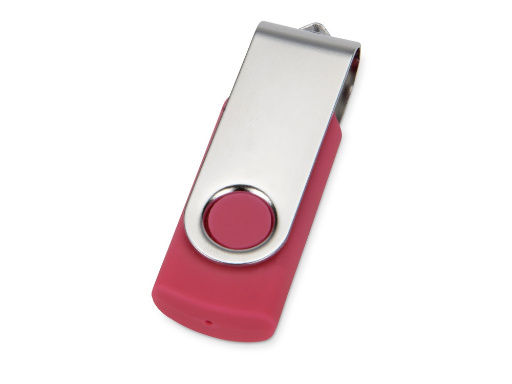 Флеш-карта USB 2.0 16 Gb Квебек, розовый - фото 1 - id-p215145812
