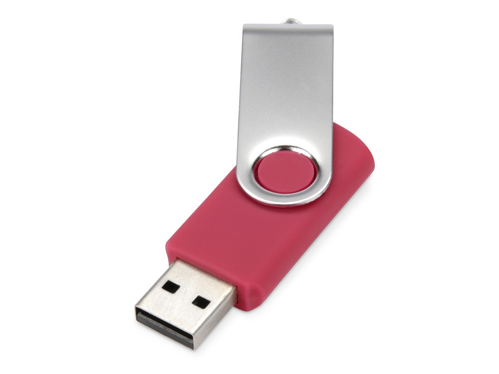 Флеш-карта USB 2.0 16 Gb Квебек, розовый - фото 2 - id-p215145812