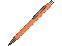 Ручка металлическая soft touch шариковая Tender, коралловый