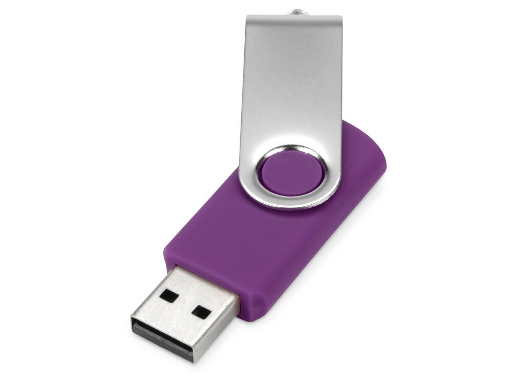 Флеш-карта USB 2.0 8 Gb Квебек, фиолетовый - фото 2 - id-p215145817