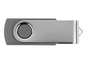 Флеш-карта USB 2.0 8 Gb Квебек, серый, фото 2