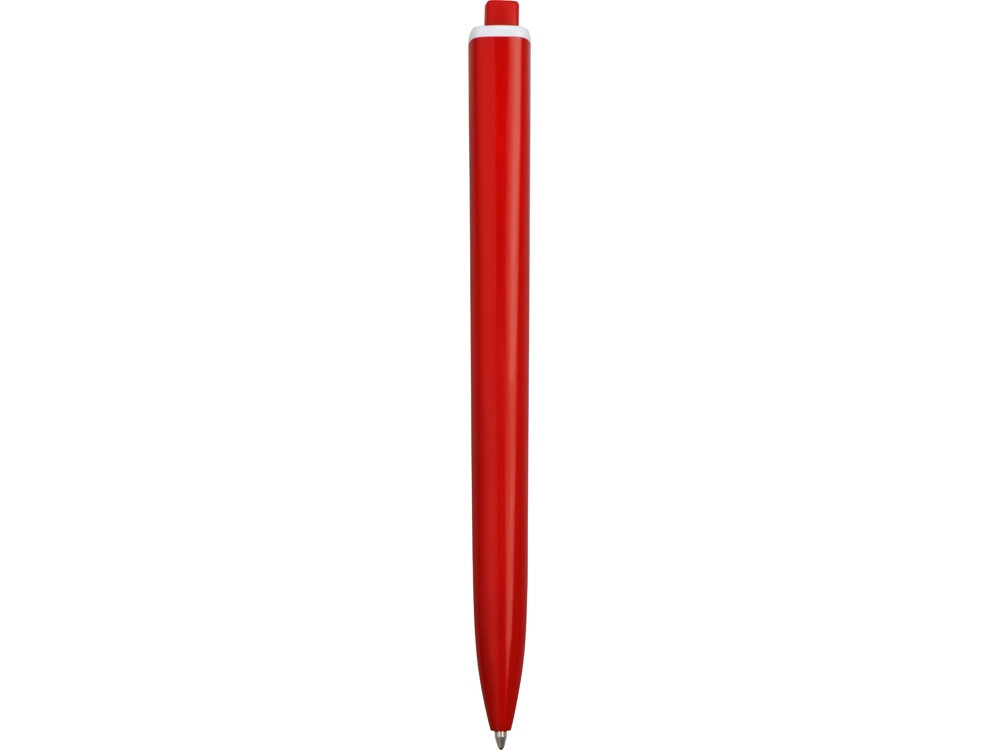 Ручка пластиковая трехгранная шариковая Lateen, красный/белый - фото 5 - id-p215146793