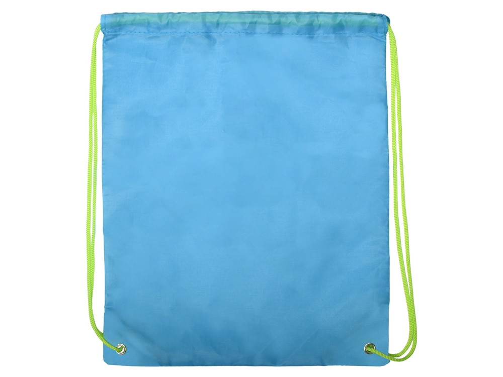 Рюкзак- мешок Clobber, голубой/зеленое яблоко - фото 3 - id-p215147770