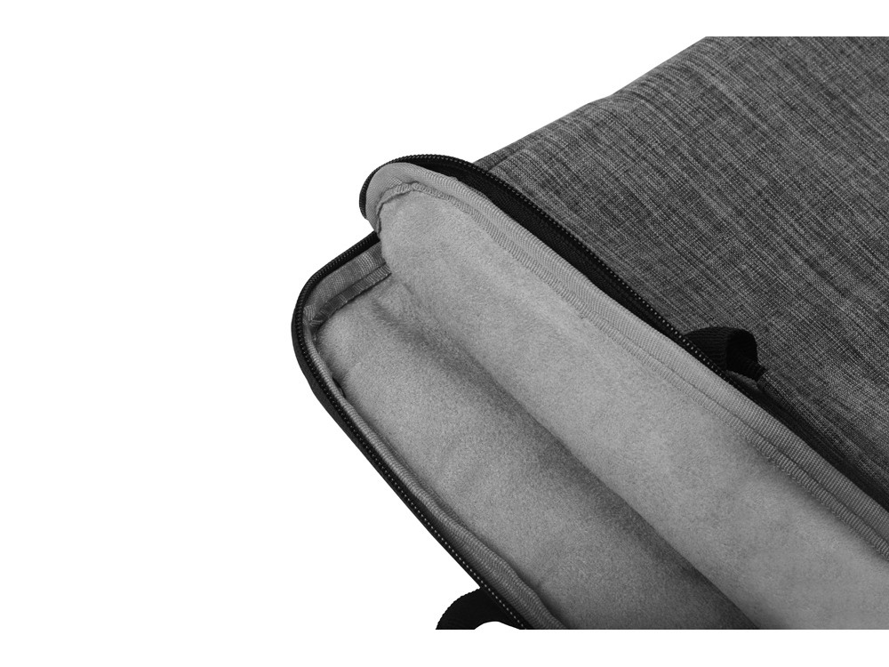 Сумка Plush c усиленной защитой ноутбука 15.6 '', серый - фото 7 - id-p215147774