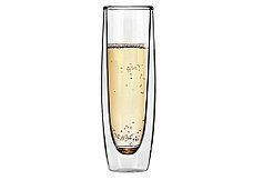 Бокал-флют для шампанского Brut с двойными стенками, 150мл, фото 2