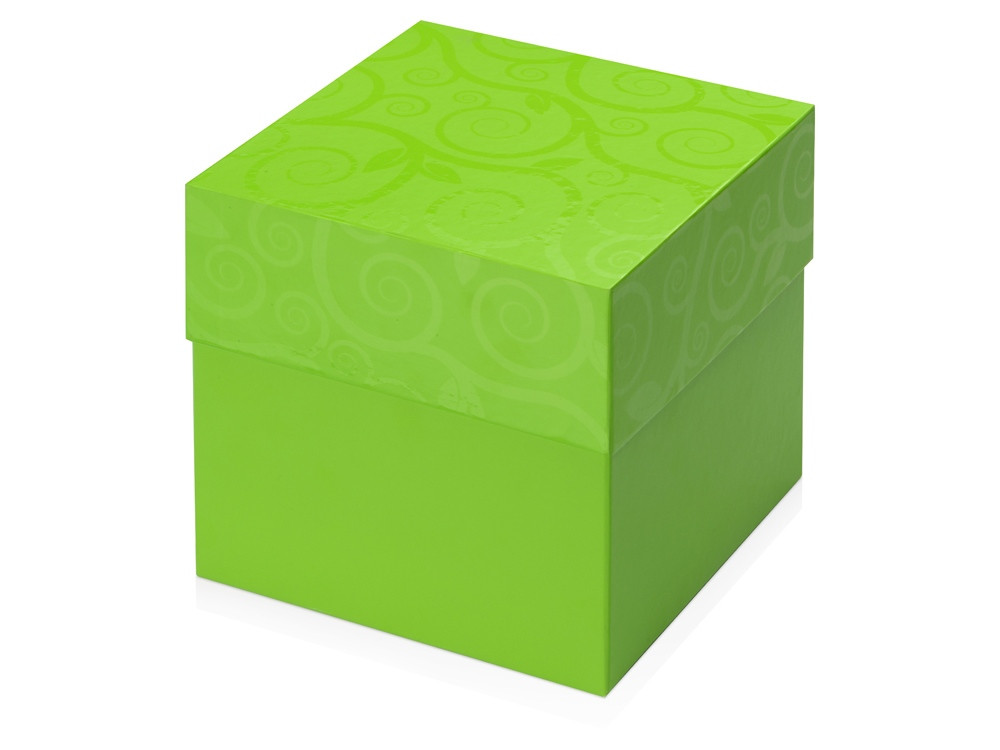 Подарочная коробка Древо жизни, зеленое яблоко - фото 1 - id-p215149725