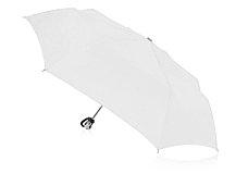 Зонт Alex трехсекционный автоматический 21,5, белый, фото 2
