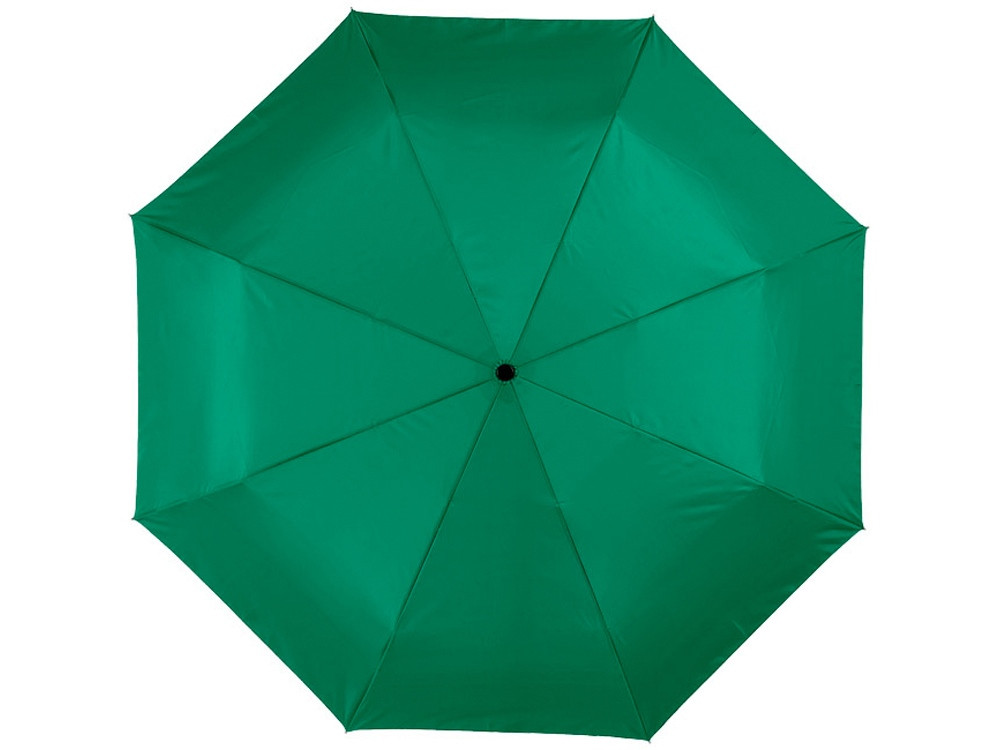 Зонт Alex трехсекционный автоматический 21,5, зеленый - фото 2 - id-p215145852