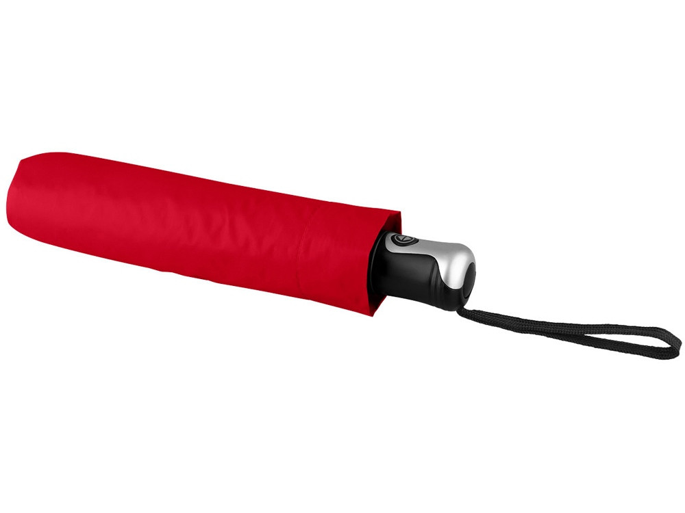 Зонт Alex трехсекционный автоматический 21,5, красный - фото 3 - id-p215145854