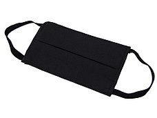 Маска для лица многоразовая из хлопка, черный, фото 3