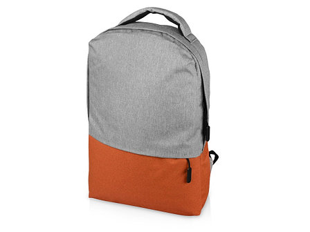 Рюкзак Fiji с отделением для ноутбука, серый/оранжевый, фото 2