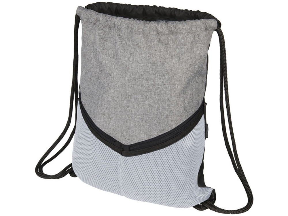 Спортивный рюкзак-мешок, серый/белый - фото 1 - id-p215146835