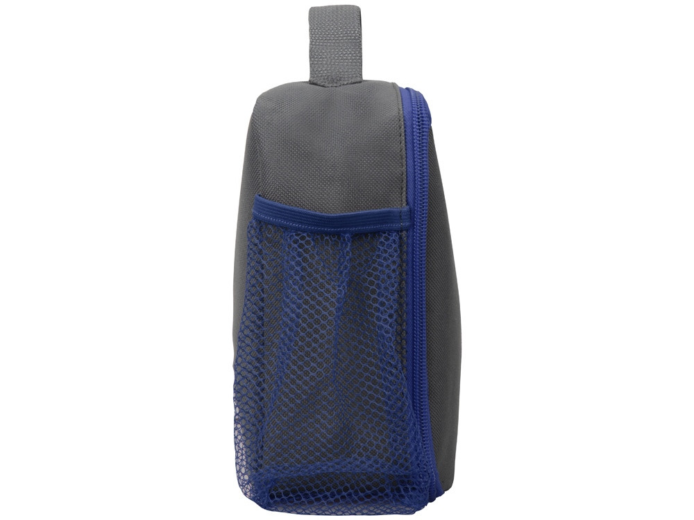 Изотермическая сумка-холодильник Breeze для ланч-бокса, серый/синий - фото 6 - id-p215145884