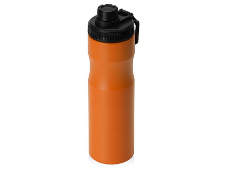Бутылка для воды Supply Waterline, нерж сталь, 850 мл, оранжевый/черный, фото 2