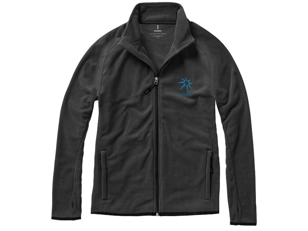 Куртка флисовая Brossard мужская, антрацит - фото 5 - id-p215145911