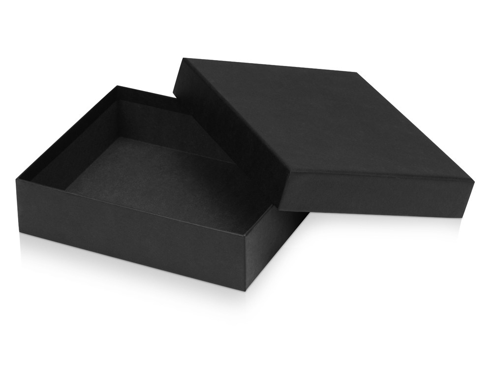Подарочная коробка с эфалином Obsidian L 243 х 203 х 63, черный - фото 2 - id-p215146890