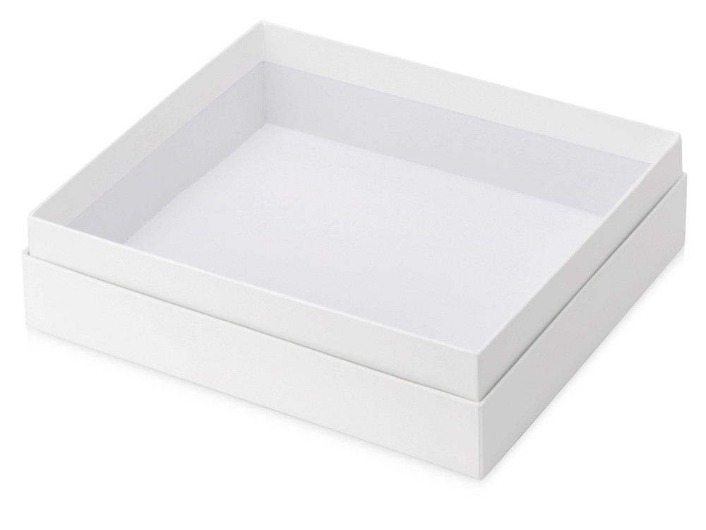 Подарочная коробка с эфалином Obsidian L 243 х 209 х 63, белый - фото 2 - id-p215146893