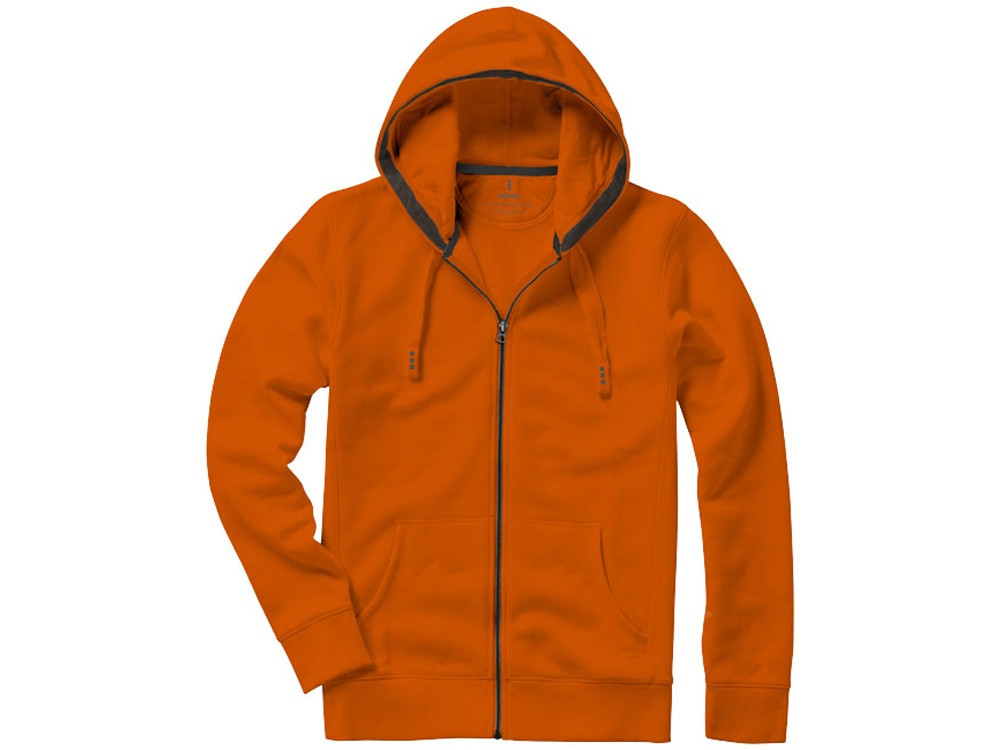 Толстовка Arora мужская с капюшоном, оранжевый - фото 4 - id-p215145927