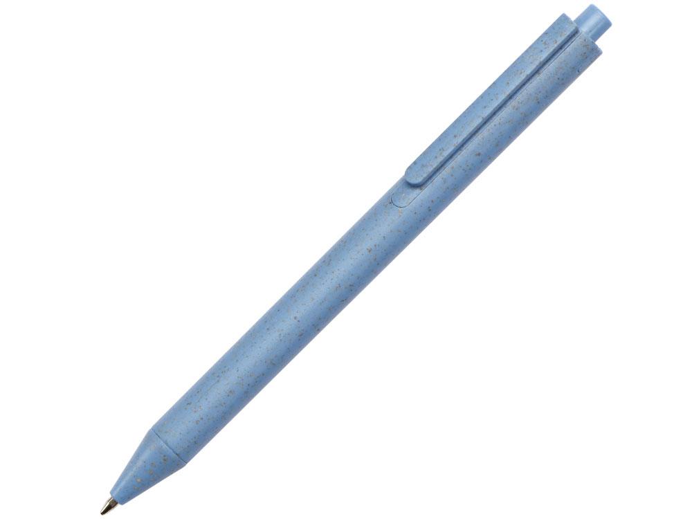 Ручка шариковая Pianta из пшеничной соломы, синий - фото 1 - id-p215149814