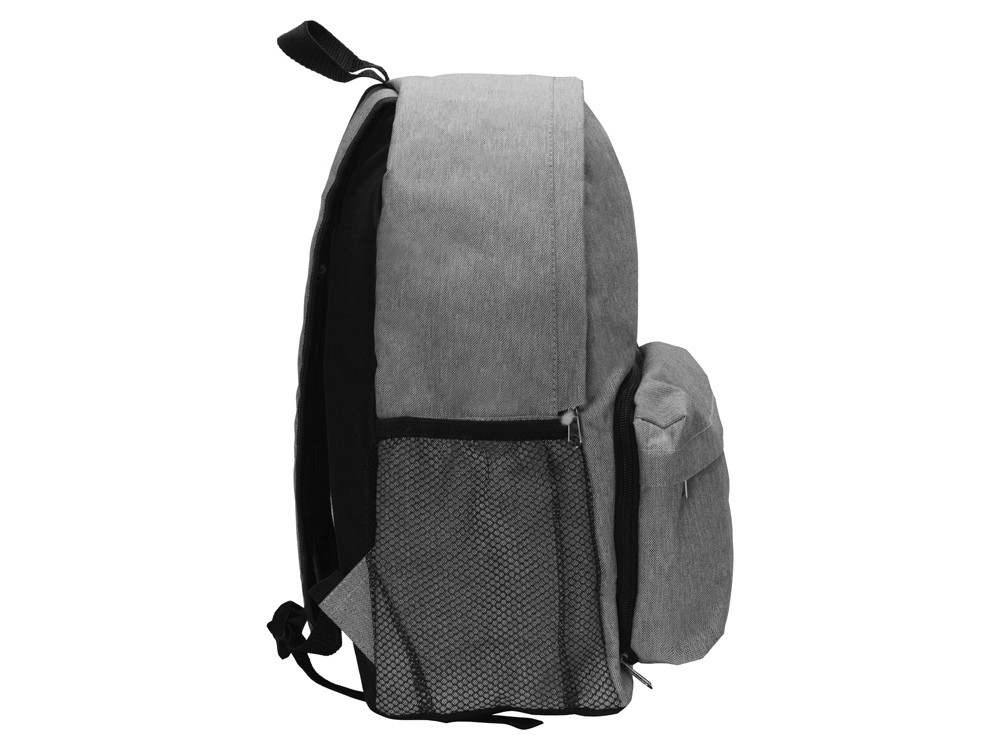 Рюкзак из переработанного пластика Extend 2-в-1 с поясной сумкой, серый - фото 8 - id-p215148847